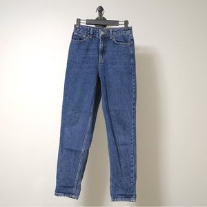 TOPSHOP Mom Jean Medium Blue Size US 25